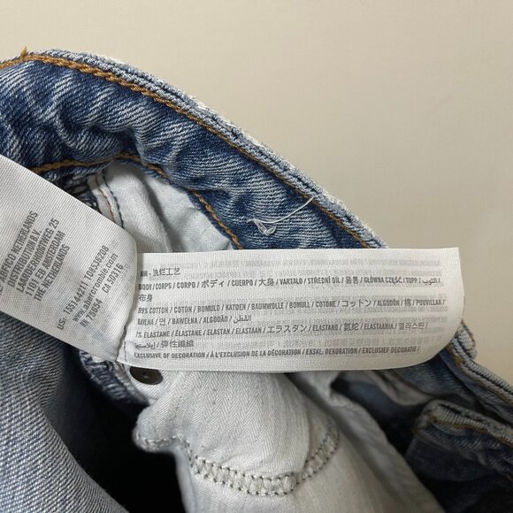 Abercrombie & Fitch Curve LoveThe Skinny High Rise Jeans sz 27 - Picture 10 of 16
